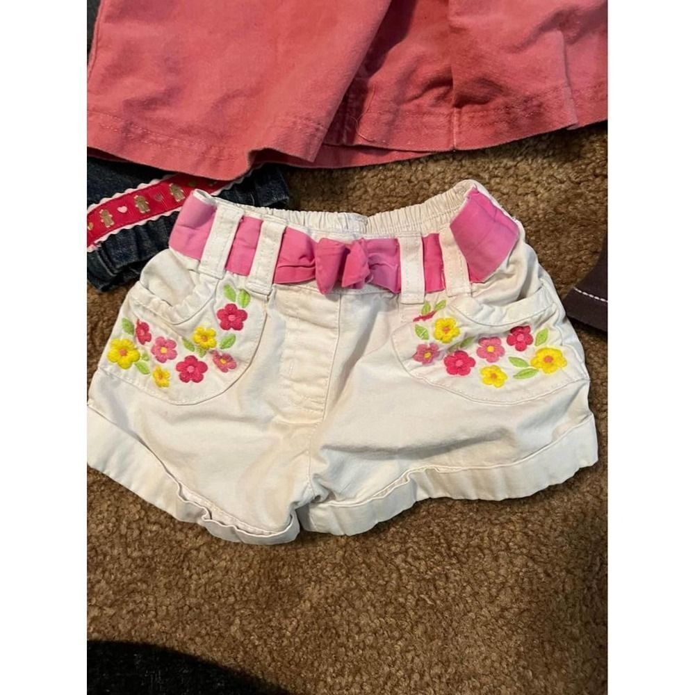 Baby Girl Bundle • 7 Piece• Gymboree• Sz 6-12m• Pants/Shorts/Shirts #J910 - Picture 3 of 9